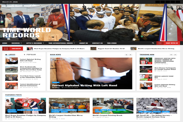 Time World Records UK